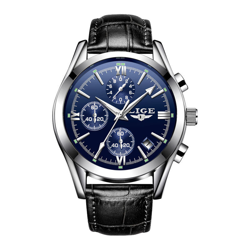 Business Multifunction Quartz Watch