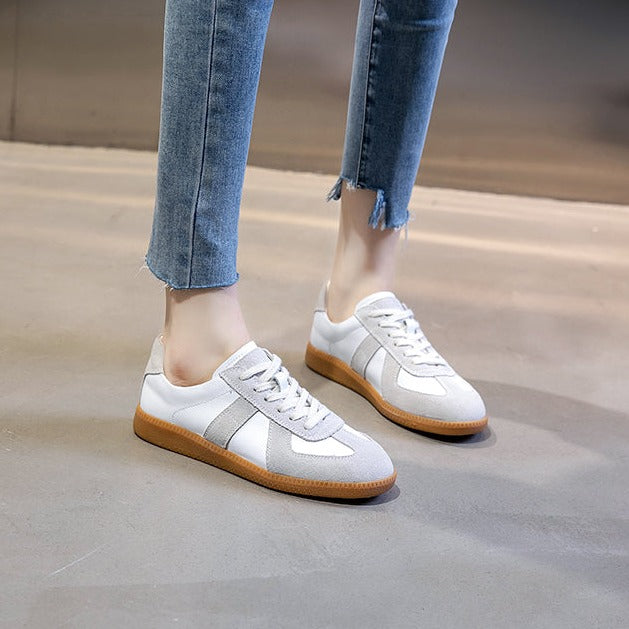 Women's Classic Suede Lace-Up Sneakers