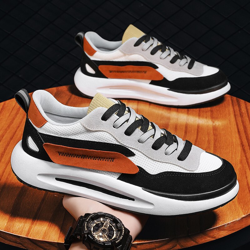 Men's Comfy Vulcanized Casual Sneakers