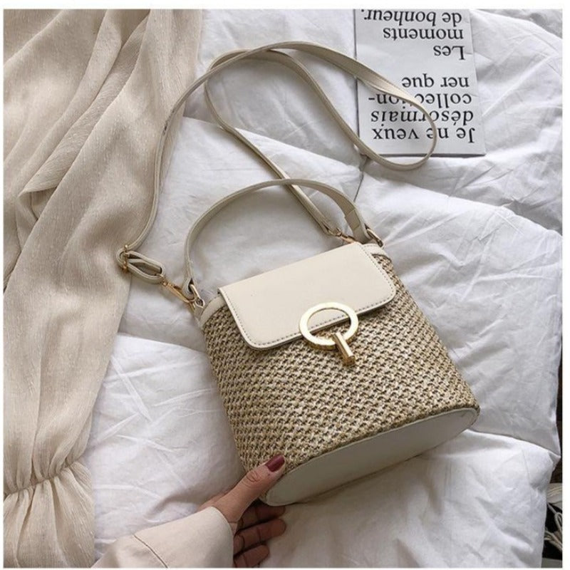 Felicity Straw Shoulder Bag - Eccentric You