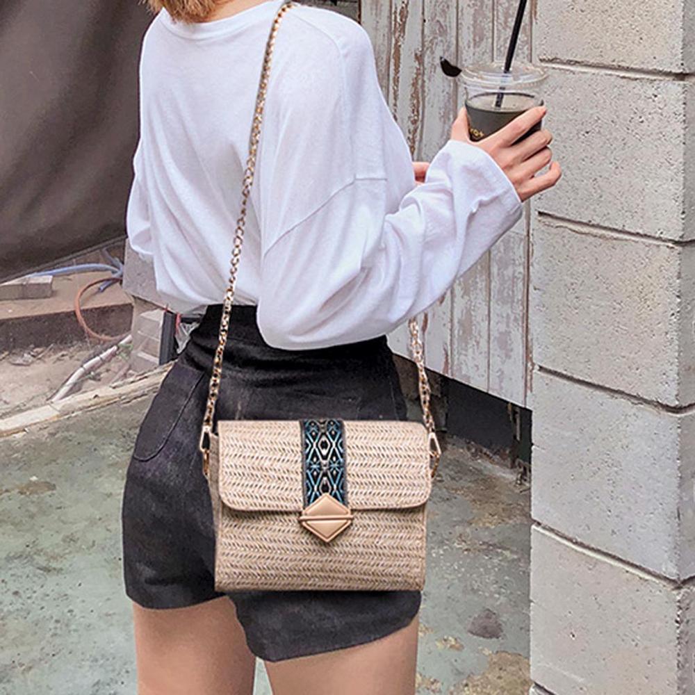 Straw Crossbody Bag - Eccentric You