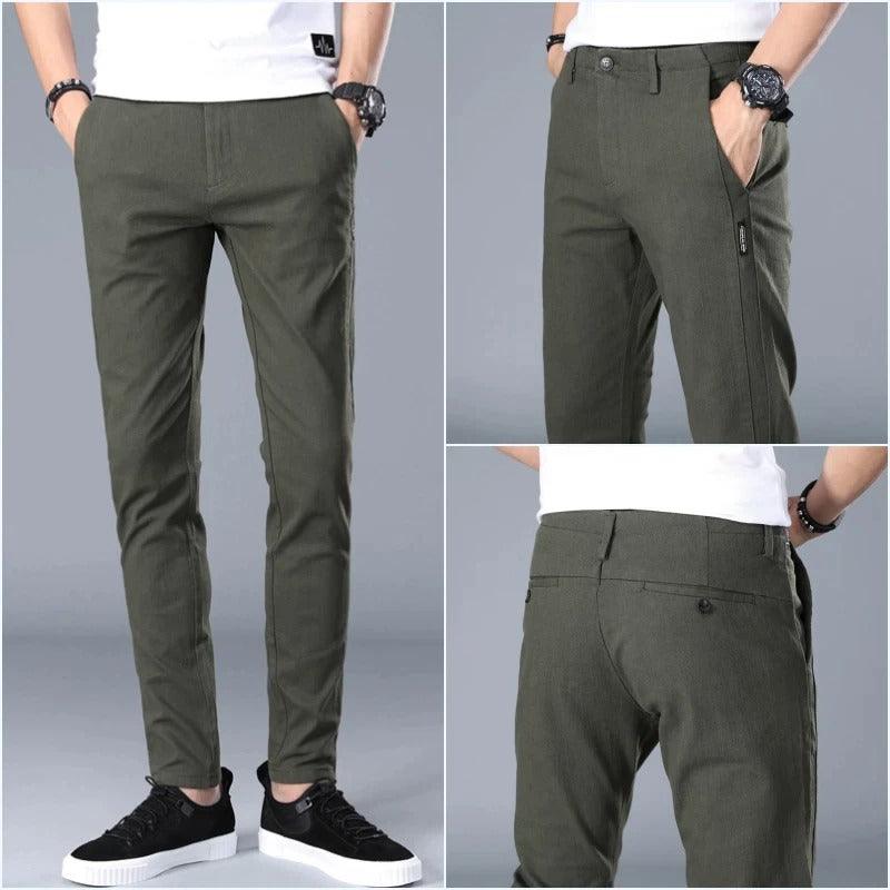 Men' Casual Slim Fit Trousers - Eccentric You