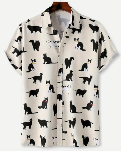 Hawaiian Printing Short Sleeve Shirt