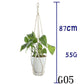 BohoNest – Macramé Cotton Plant Hanger