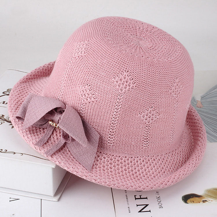 Flower Knitted Women's Hats