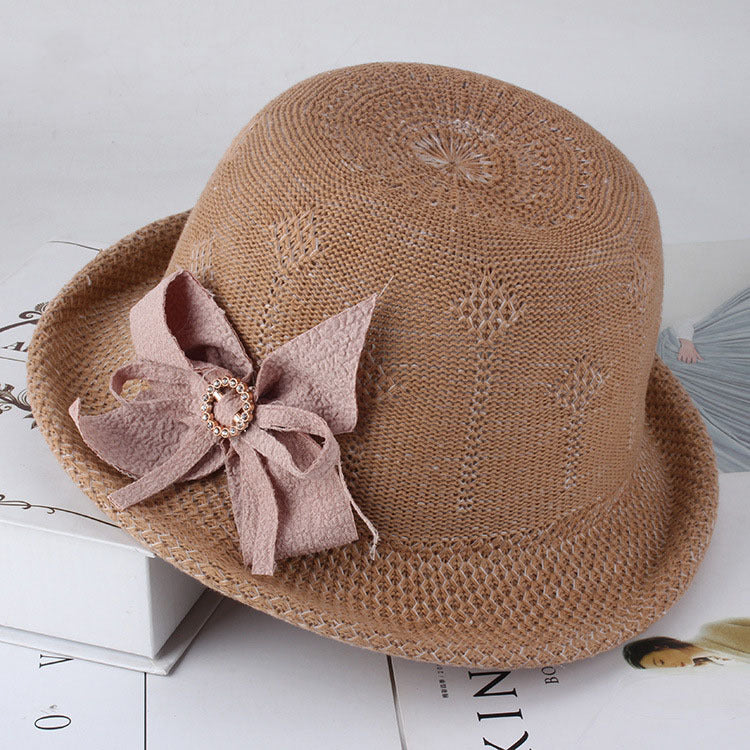 Flower Knitted Women's Hats