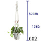 BohoNest – Macramé Cotton Plant Hanger