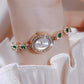 Fashion Colored Gems Luxury Watch