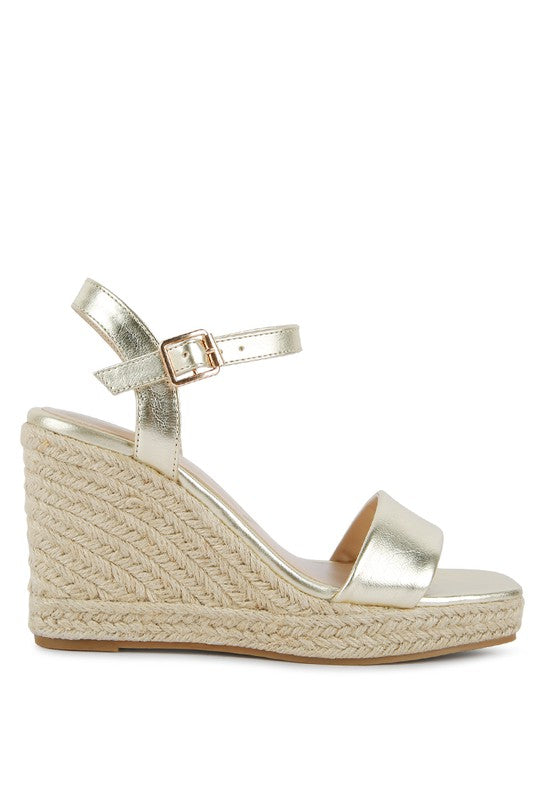Ore Woven Wedge Sandals