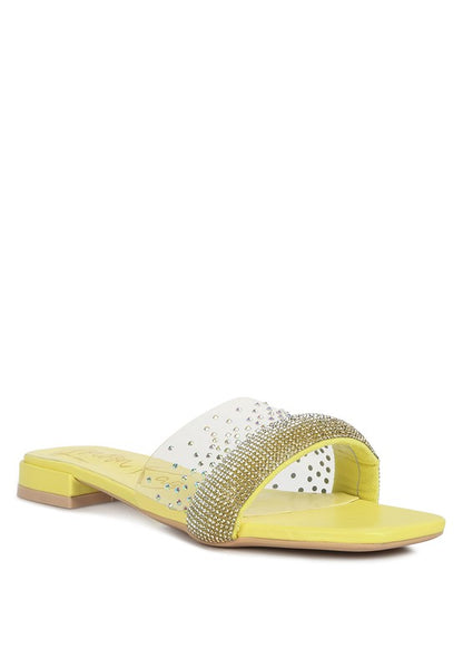 Low Strack Heel Sandals