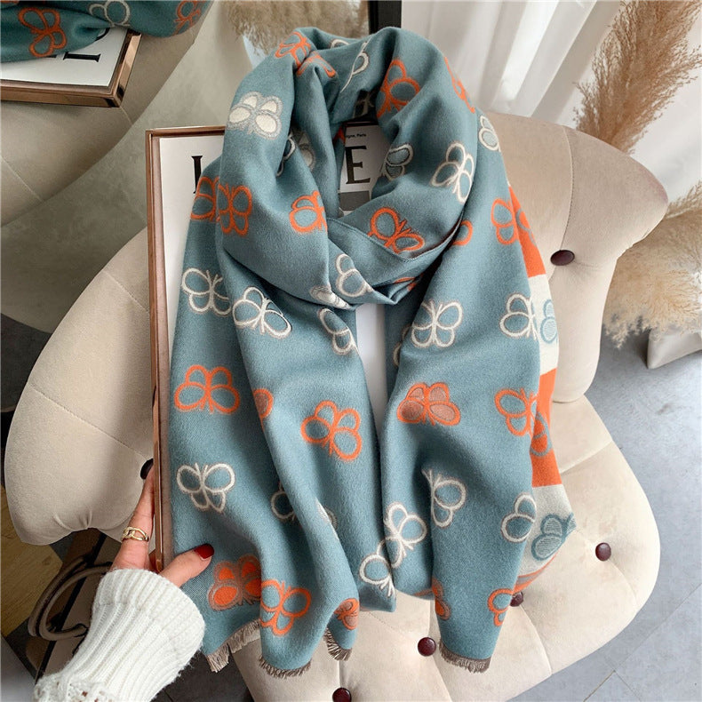 Double-sided Cashmere Scarf