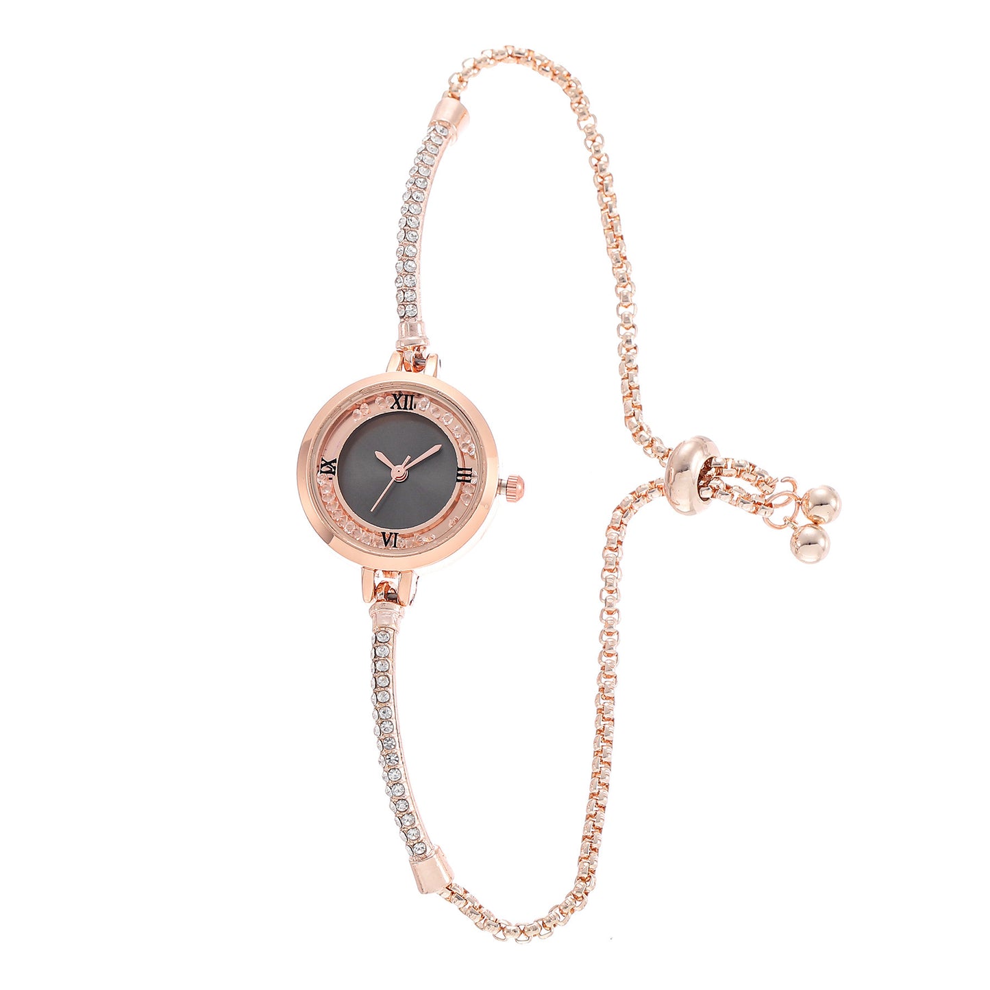 Rosé Luxe – Diamond Accent Quartz Watch