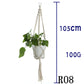 BohoNest – Macramé Cotton Plant Hanger