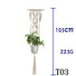 BohoNest – Macramé Cotton Plant Hanger