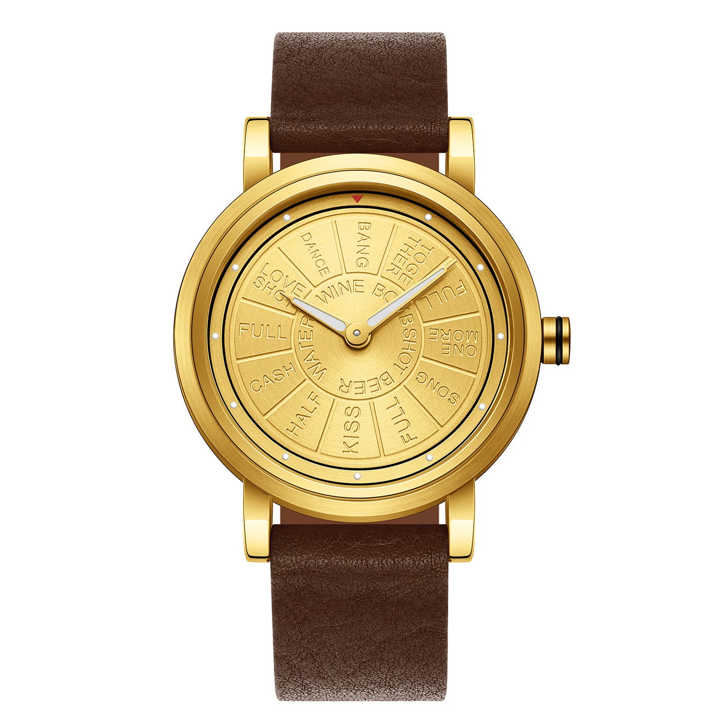 Roulette Quartz Steel Strap Trend Watch