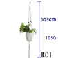 BohoNest – Macramé Cotton Plant Hanger