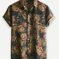 Hawaiian Printing Short Sleeve Shirt