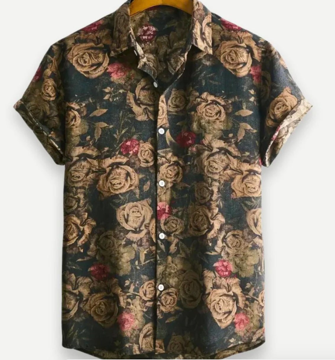Hawaiian Printing Short Sleeve Shirt
