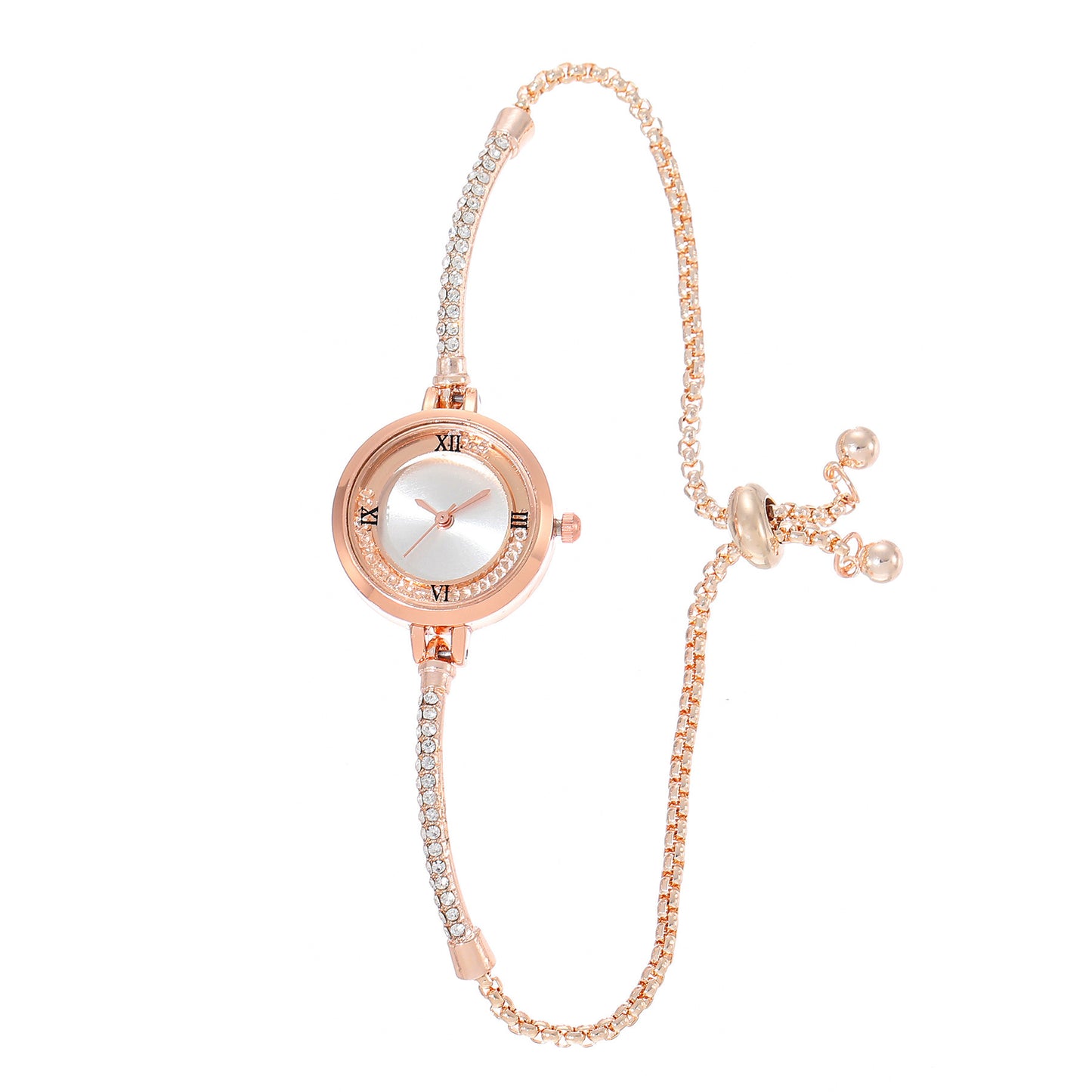 Rosé Luxe – Diamond Accent Quartz Watch