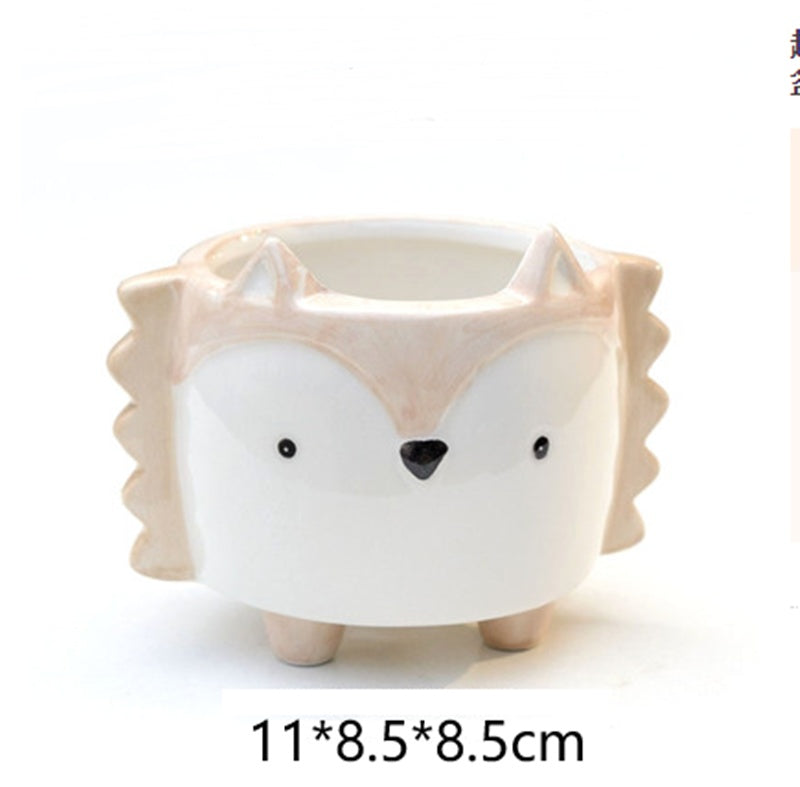 Play Gardening – Ceramic Animal Flower Pot