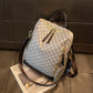 Large Capacity Simple Retro Travel Crossbody Backpack