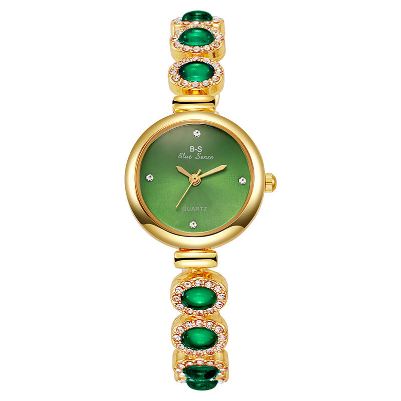 Women's Round Dial Diamond Advanced Watch