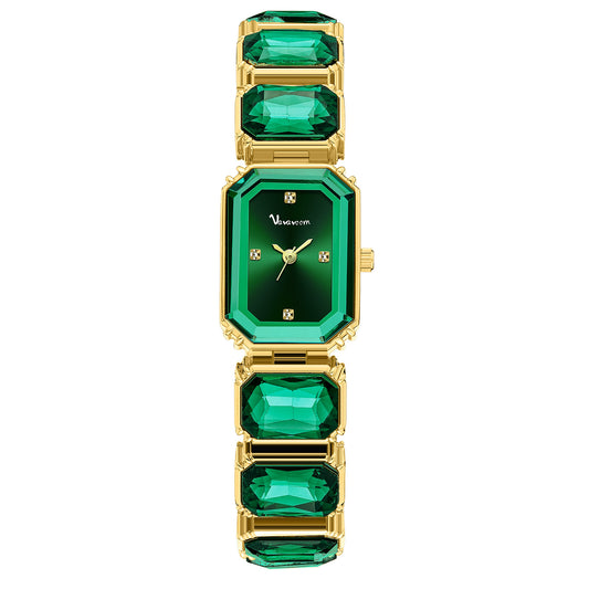 Square Dial Temperament Watch Women