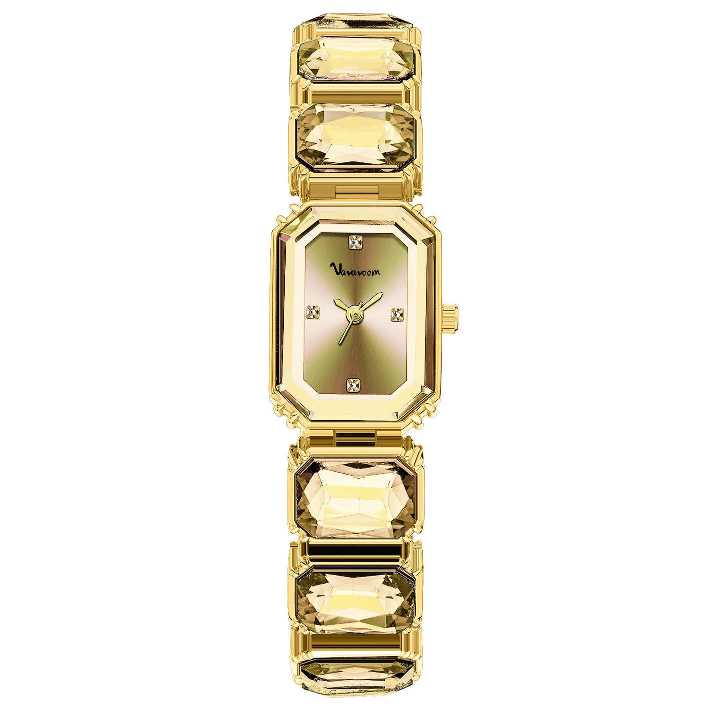 Square Dial Temperament Watch Women