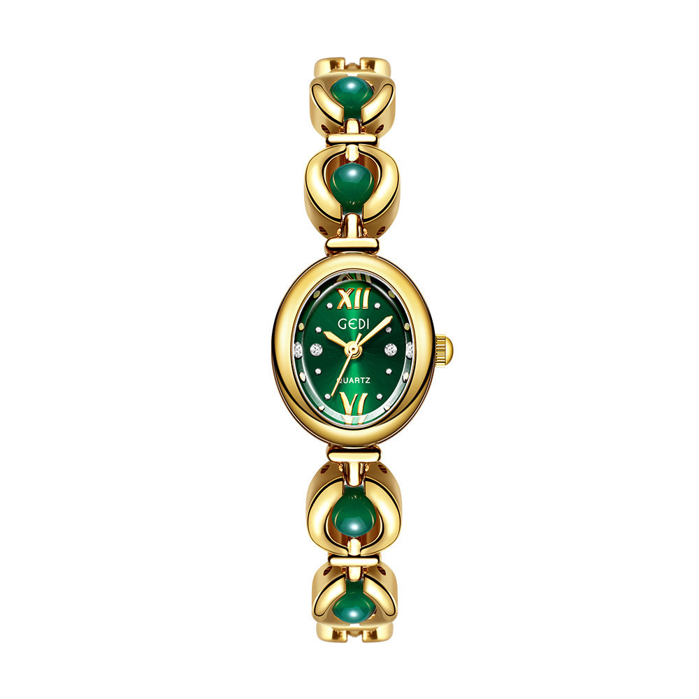 Gedi Emerald Pearl Watch