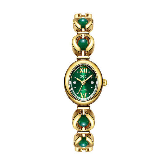Gedi Emerald Pearl Watch