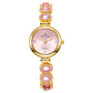 Women's Round Dial Diamond Advanced Watch