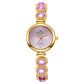 Women's Round Dial Diamond Advanced Watch
