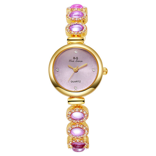 Women's Round Dial Diamond Advanced Watch