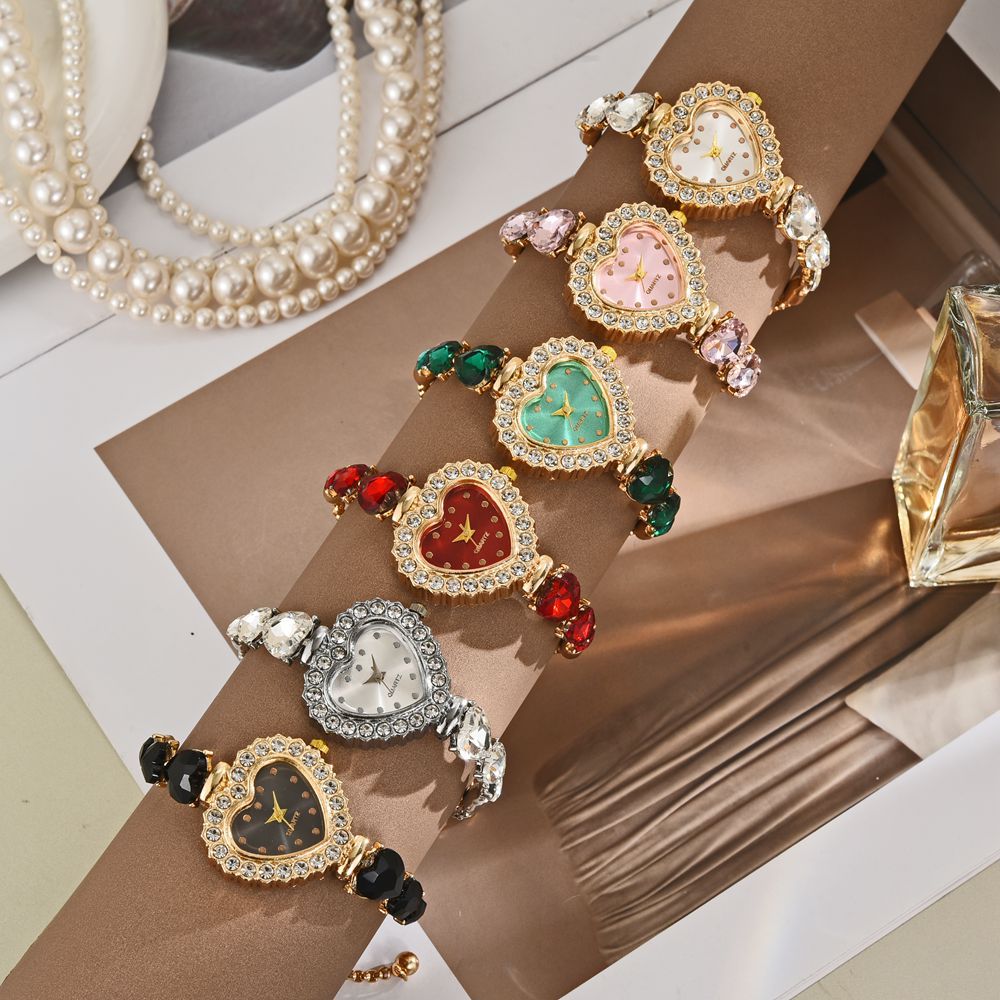 Exquisite Cute Heart Shape Quartz Watch