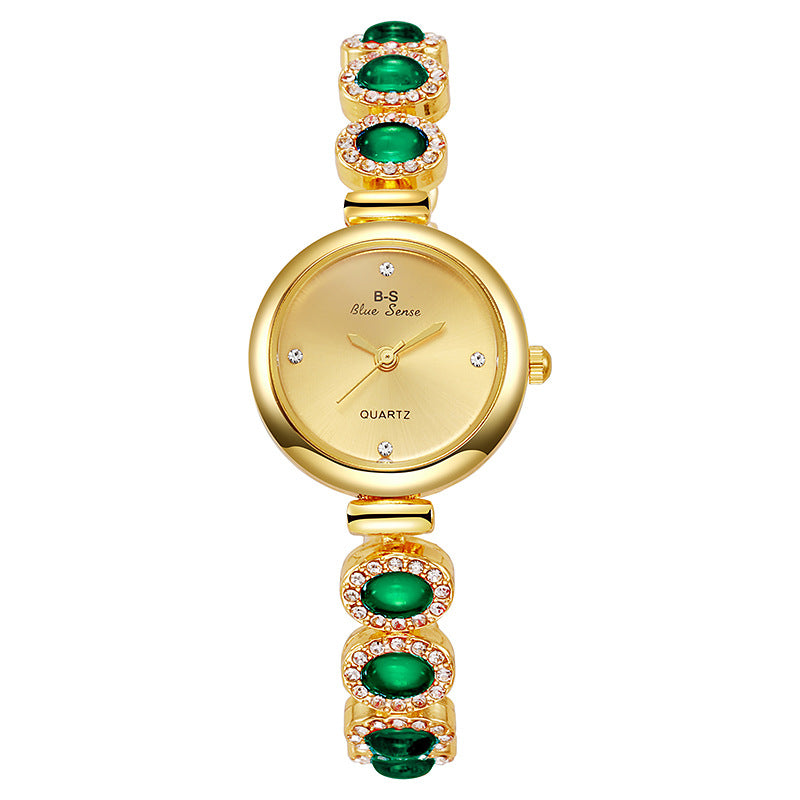 Women's Round Dial Diamond Advanced Watch