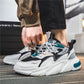 Men's Lightweight Breathable Platform Sneakers