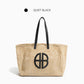 Designer Straw Tote Bag