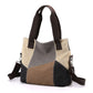 Classic Canvas Contrast Tote Bag
