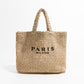 Luxury Woven Straw Tote Bag