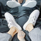 Men's Casual Dual Strap Half Sneakers