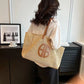 Designer Straw Tote Bag
