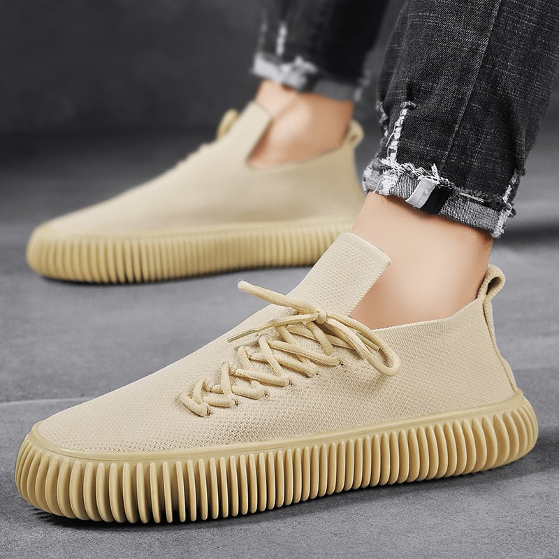 Men's Ankle Cut Slip-On Sneakers