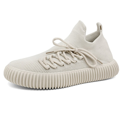 Men's Side Lace Slip-On Sneakers