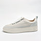 Women's Basic Flat Leather Casual Sneakers