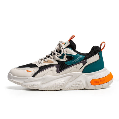 Men's Lightweight Breathable Platform Sneakers