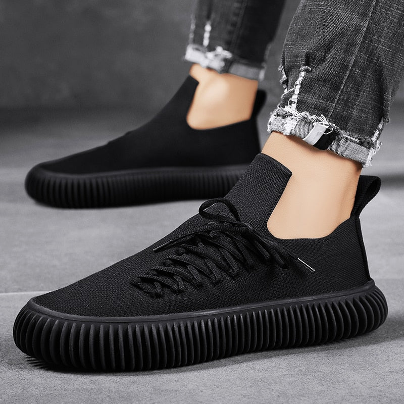 Men's Ankle Cut Slip-On Sneakers