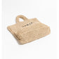 Luxury Woven Straw Tote Bag