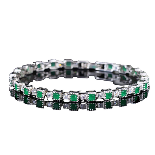 Perfect Princess Cut Multi ColorBracelets