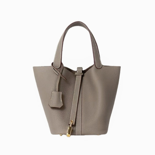 LuxeBucket – Leather Mini Bucket Bag