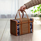 Hand-woven Bamboo Straw Bag For Women